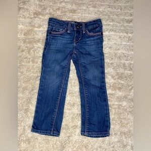 Levi’s Skinny multicolored stitching medium wash jeans Size 2/2T